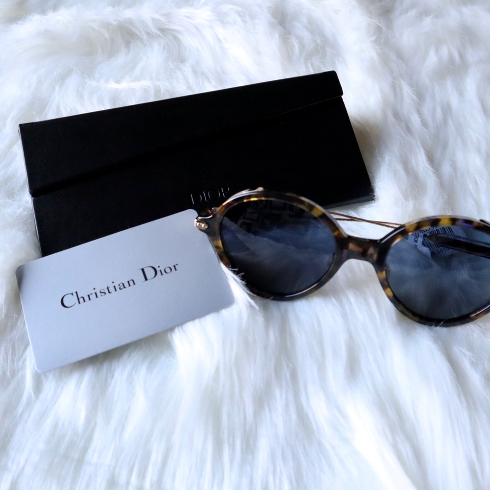CHRISTIAN DIOR 52mm Umbrage Round Sunglasses